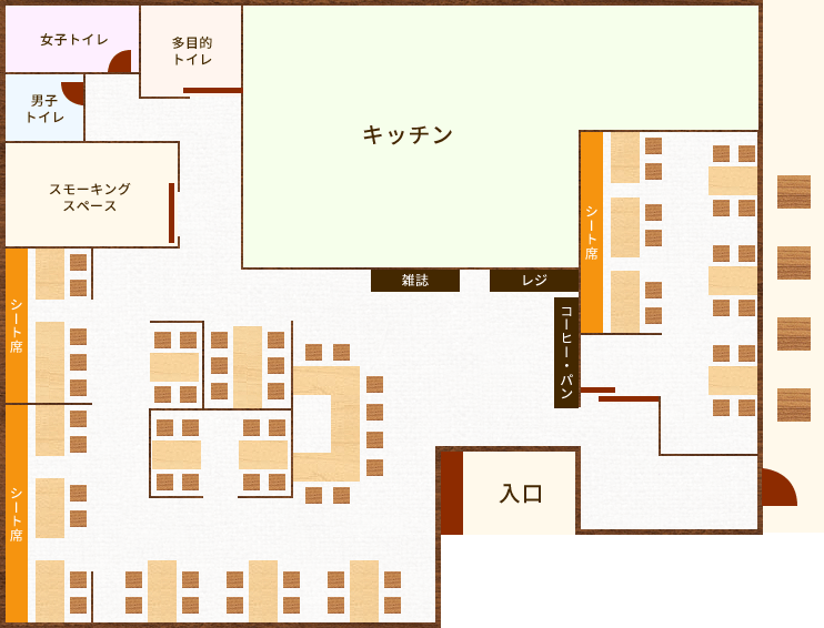店内マップ